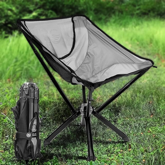 Lightweight Folding Chair for Camping - Supports 300 Lbs