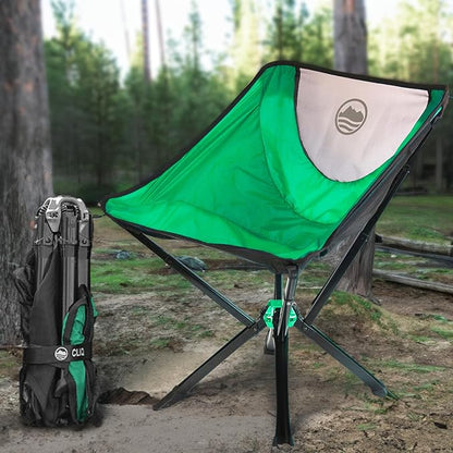 Lightweight Folding Chair for Camping - Supports 300 Lbs
